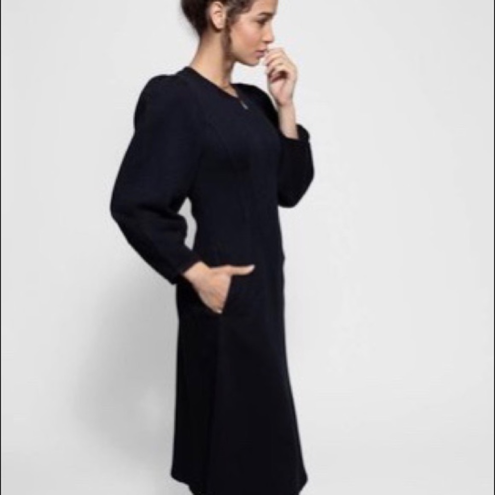 Ulla Johnson Elora sweatshirt dress Black size XS